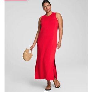 Spanx Air Essentials Sleeveless Maxi Tank Dress UPF 50 Protection size Large